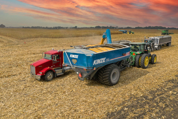 Kinze 1321 Dual Auger Cart for sale at Lowe & Young, Inc., Ohio